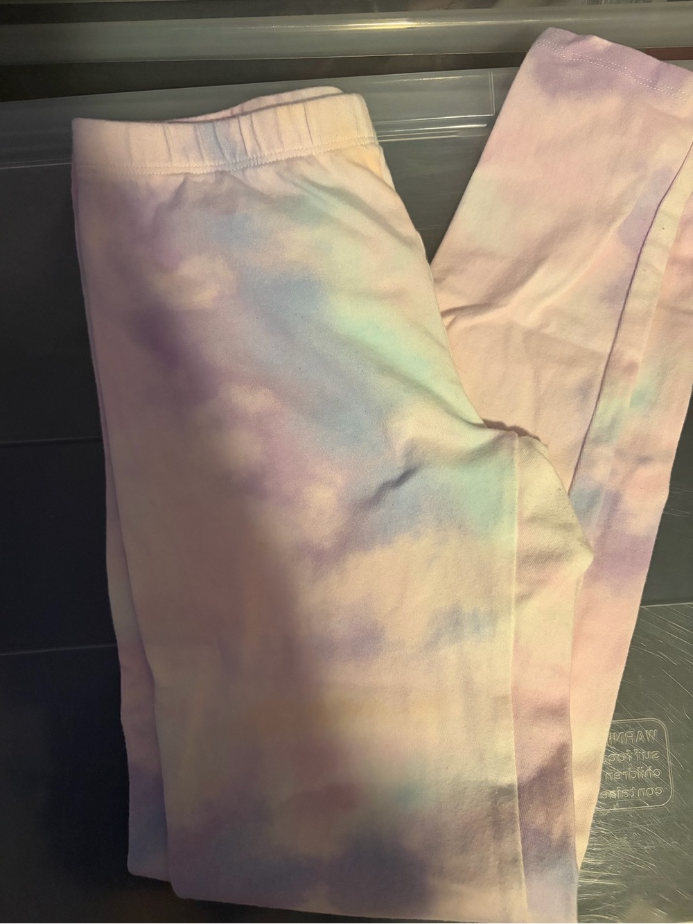 Tie-dye leggings for girl